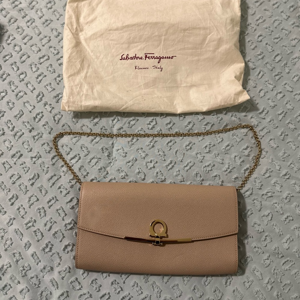 Salvatore Ferragamo clutch